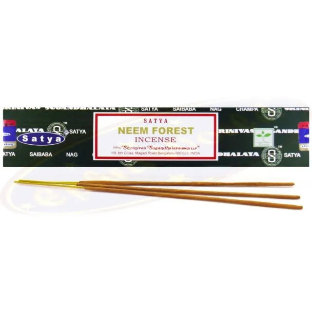 Nag champa Wierook Satya Neem Forest bruin