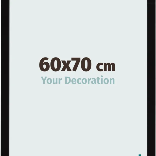 yd. Your Decoration - Fotolijst 60x70 cm - MDF - Zwart Hoogglans - Bologna
