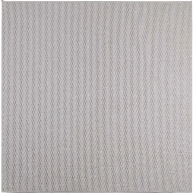 vidaXL Binnen - kleed - LUGO - Crèmekleurig - 120 - x - 120 - cm - Polyester