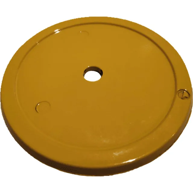 House of Bakelite dob wandplaat Geel Ral 1012