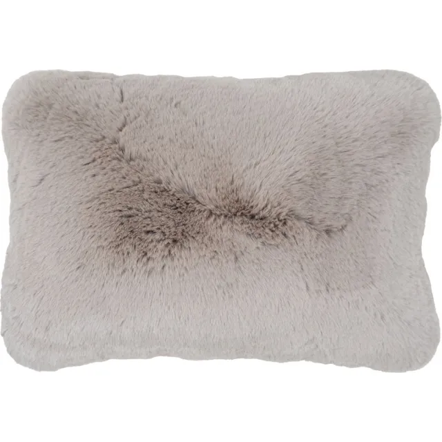 Veer Carpets Kussen Morbido Nature 23 - 40 x 60 cm - Sierkussen – Hotel Chique / Japandi Stijl – Zacht Fluffy Design Taupe