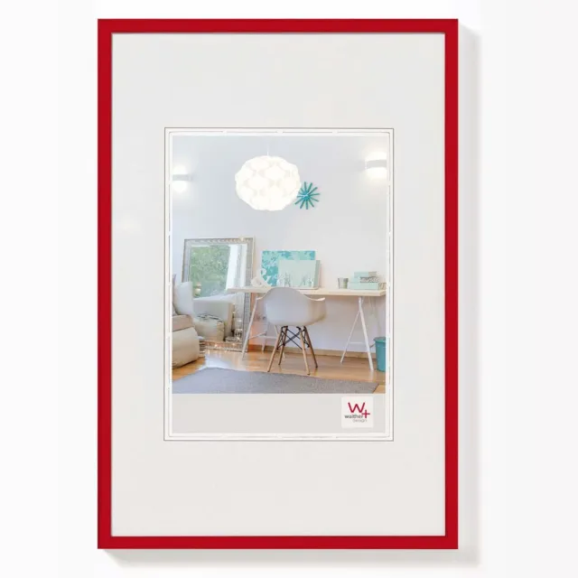 Walther New Lifestyle - Kunststof lijst - Fotoformaat 50x70 cm - Rood