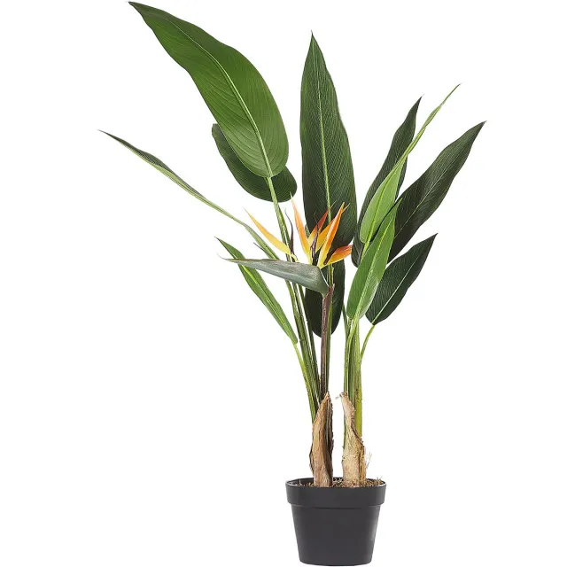 Beliani STRELITZIA TREE - Kunstplant - Groen - Synthetisch materiaal