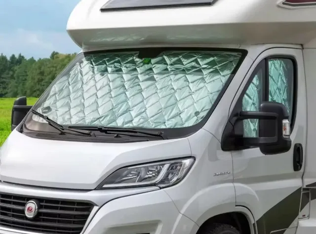 Geschikt voor Fiat Ducato Zonwering/isolatie Geschikt voor Fiat Ducato Citroën Peugeot Vanaf 06-2006 (4 laags) Grijs