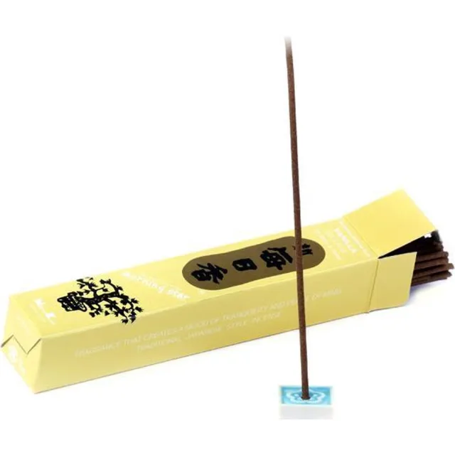 Nippon Kodo Morning Star Wierook Vanilla Geel