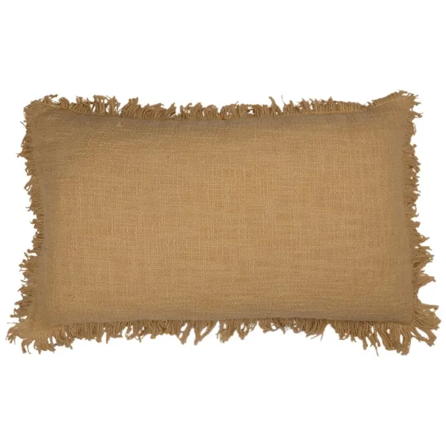 Linen & More Lioni Soft Geel Kussen | 30 X 50 | Sierkussen Voor Woonkamer Of Slaapkamer