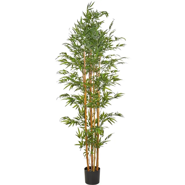 Beliani BAMBOO - Kunstplant - Groen - 220 cm - Synthetisch
