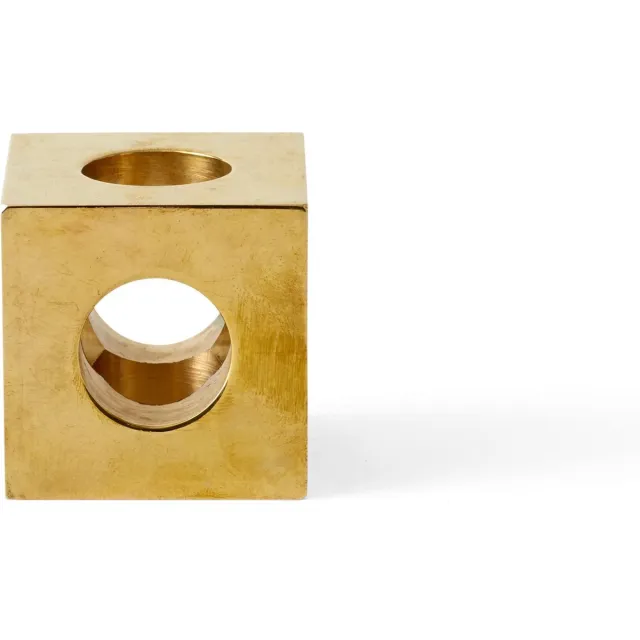 Menu Cube kandelaar messing brass