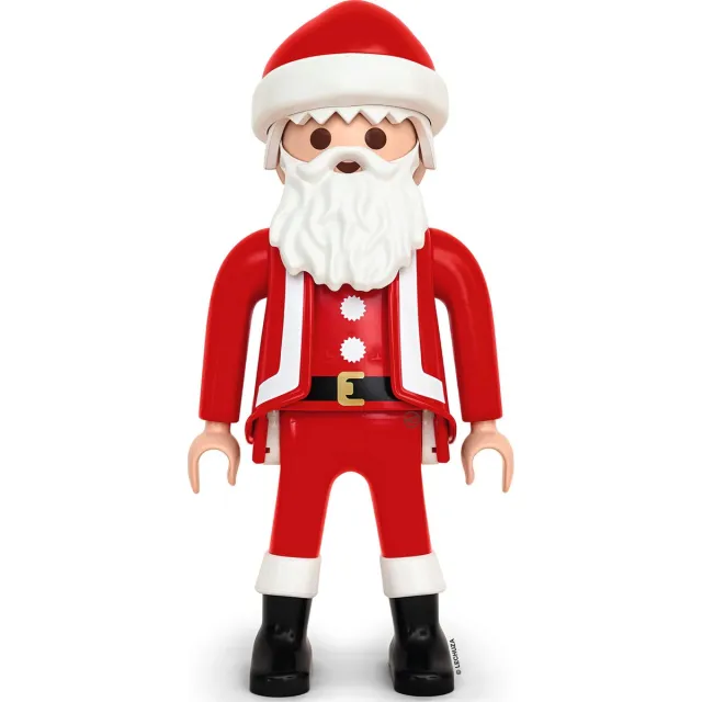 Lechuza PLAYMOBIL® XXL Mega figuur - Kerstman Noel - 62,5 cm - Tuin of huis decoratie rood wit zwart