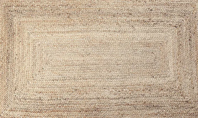MD-Entree MD Entree - Design mat - Universal - Woven Square Natural - Vloerkleed - Antislip - Machine wasbaar - 67 x 120 cm Beige