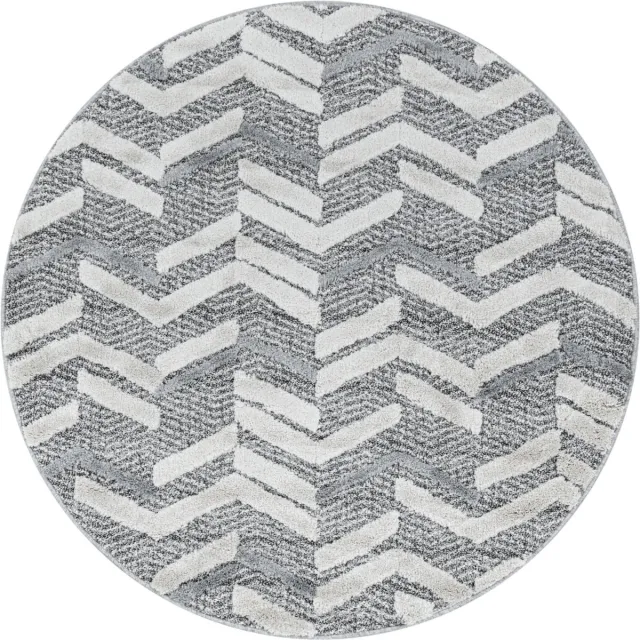flycarpets #N/A - 200x200 cm Grijs