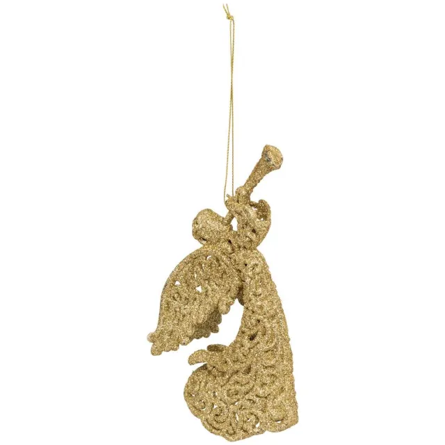 Atmosphera Créateur d'intérieur® SDN PLAST ENGEL MUZIEK GOUD 16CM Doré
