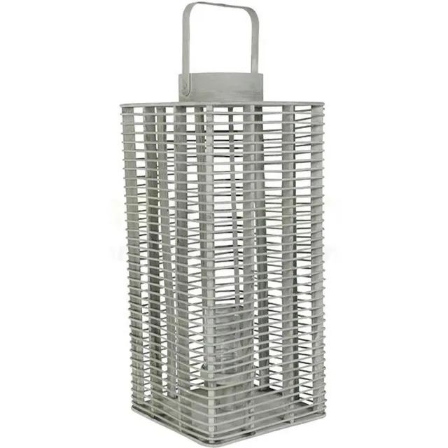 BMPline Lantaarn Bamboe 60 cm grijs