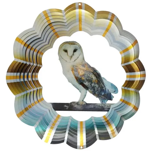 Spin Art/Cooking Vinyl Windspinner 12, Spin Art, Barn Owl/Kerkuil, 12BOWL300 Multicolor