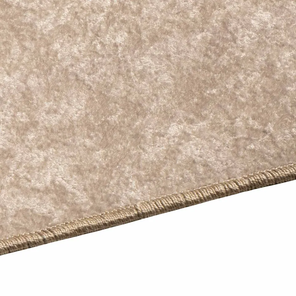 vidaXL Vloerkleedloper MARSA Beige 150 x 230 cm Polyester en PVC, foto 3