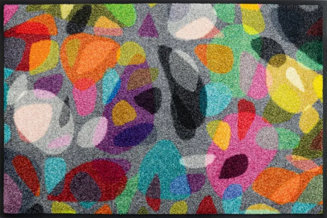 Kleen-Tex Wash+Dry Wasbare deurmat - Reodiva - 50 x 75cm Meerkleurig