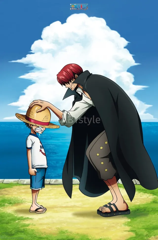 ABYSTYLE Poster One Piece - Shanks and Luffy 61x91,5cm Divers