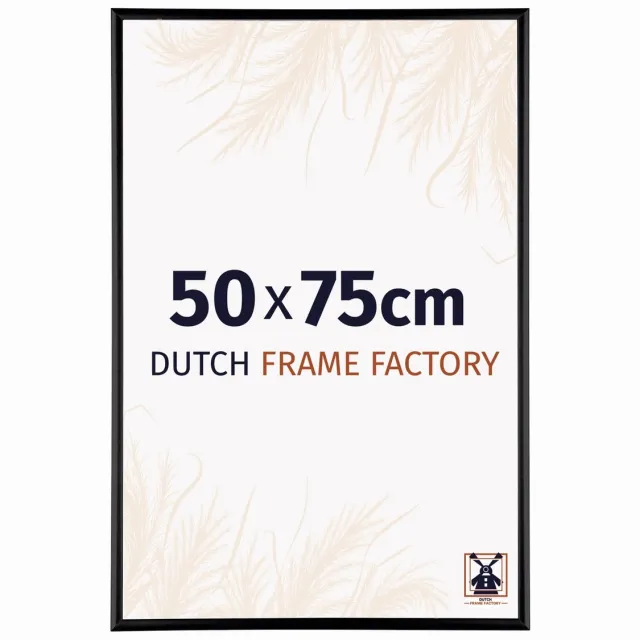 Dutch Frame Factory Fotolijst 50x100 cm - Aluminium - Zwart Mat - Kampen