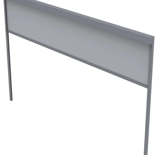 AVH-Collectie Riviera overkapping 4m screen antraciet