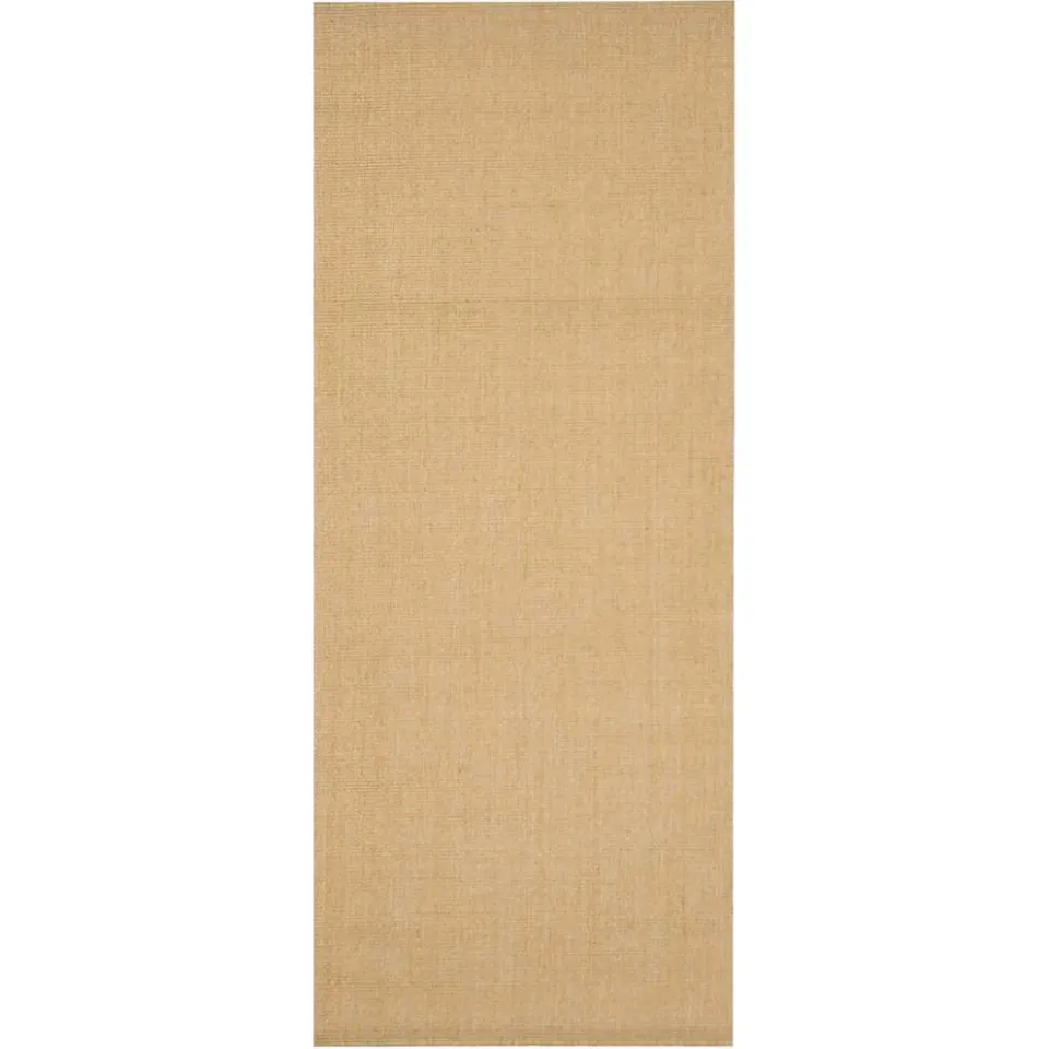 vidaXL Vloerkleed 80x200 cm natuurlijk sisal Bruin