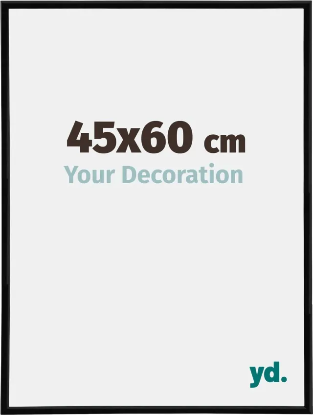 yd. Your Decoration - Fotolijst 45x60 cm - Kunststof - Zwart Hoogglans - Annecy