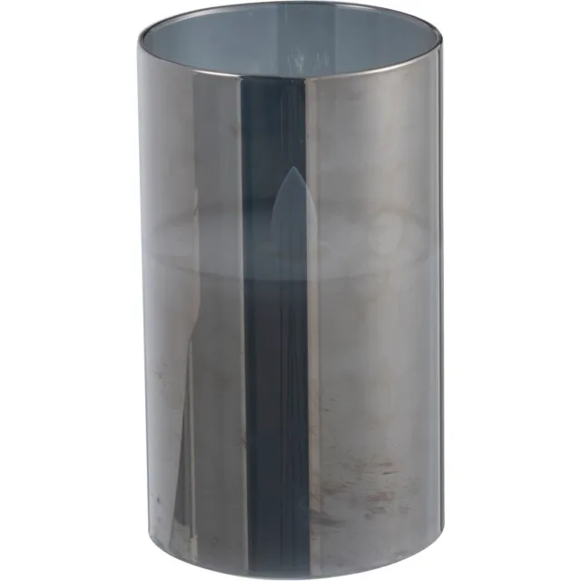 J-Line lamp Blinkend - glas - grijs - small - LED lichtjes