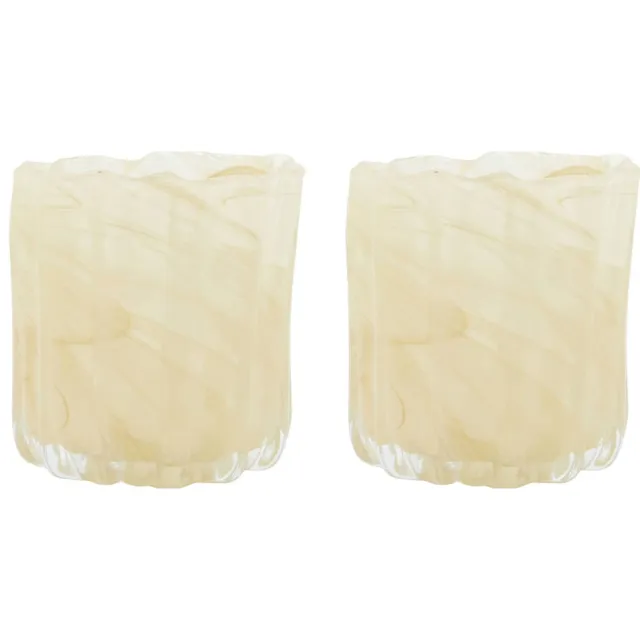 House Doctor waxinelichthouder Curl (set van 2) Beige