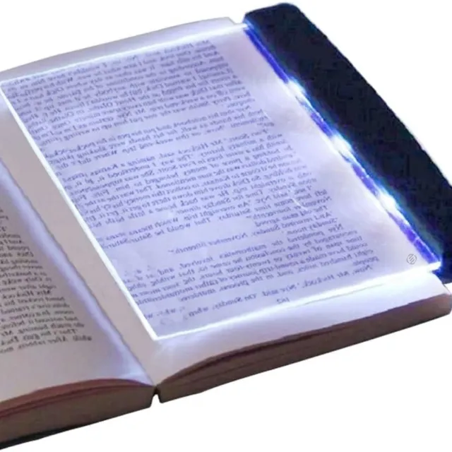 Equivera Leeslampje Voor In Bed - Boeklampje - Leeslampje - Leeslampje Voor Boek - Leeslamp Bed - Boekenlampje - Leeslampje Slaapkamer zwart