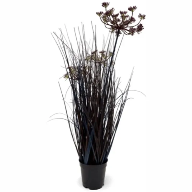 Oosterik Home Rietgras bordeaux H 59 cm kunstplant Oosterik Home onbekend
