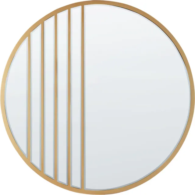 Beliani COUST - Wandspiegel - Goud - 80 x 80 cm - MDF