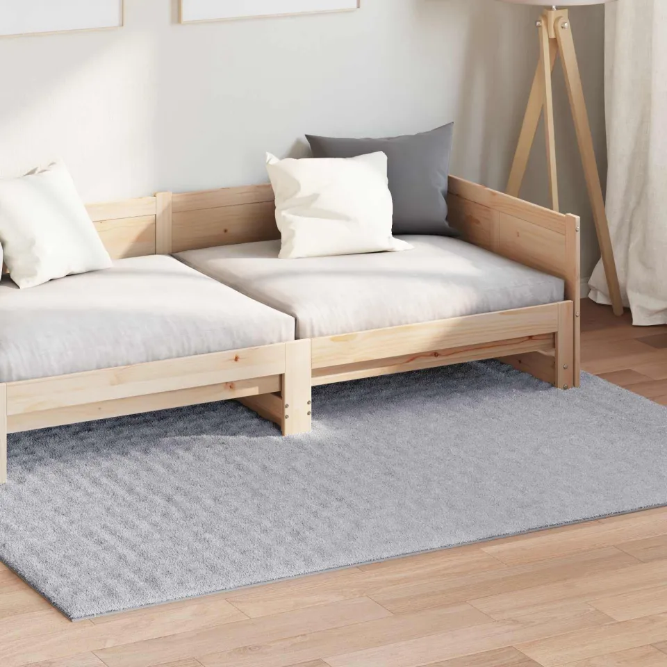vidaXL Binnen kleed SIROLO Grijs 160 x 230 cm Polyester Medium Pile, foto 3