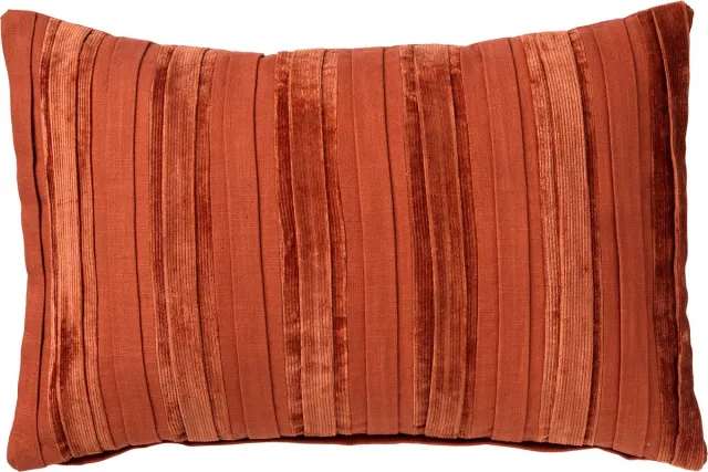 Hoii ESTELLA | sierkussen 40x60 cm | Potters Clay | oranje | Hoii | met duurzame kussenvulling Terracotta