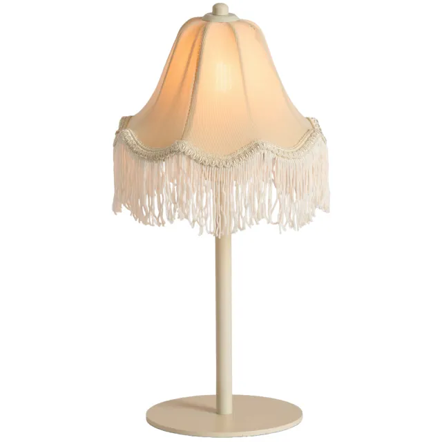 Light & Living tafellamp ELYA (Ø19x40 cm) crème