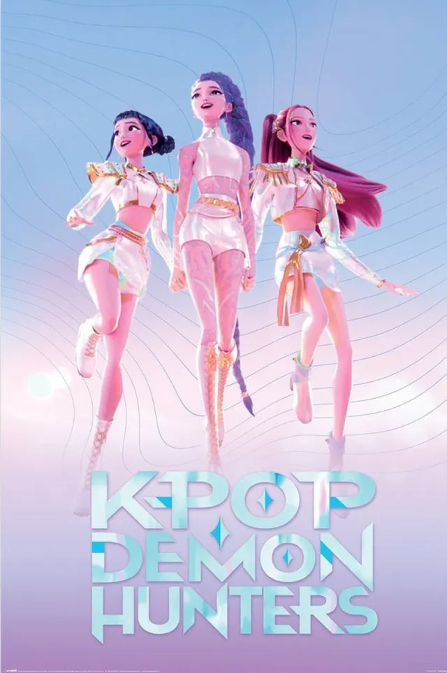 KPop Demon Hunters Huntrix Unisex Poster - meerkleurig - Standard multicolor
