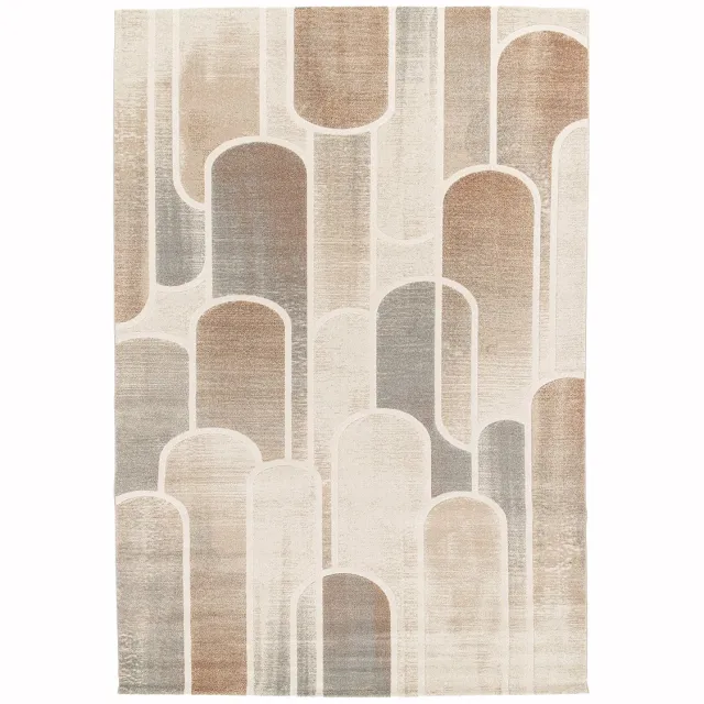 AFK Living Zeer zacht design tapijt RIVOLI veelkleurig