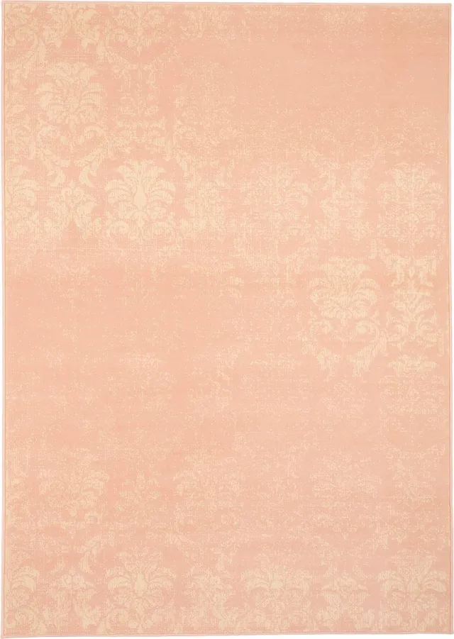 Pergamon Design kortpolig vloerkleed modern patroon Roze