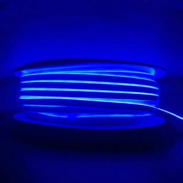Silumen Flexibele Neon LED Blauw 24V 50M IP65 120LED / m - Blauw licht - Overig - Blauw - Bleu - SILUMEN Andere