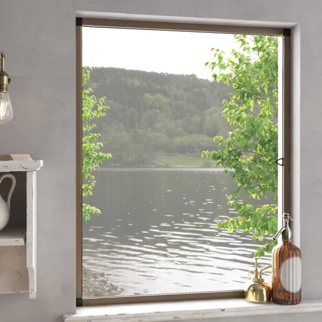 vidaXL Raamhor 80x100 cm bruin