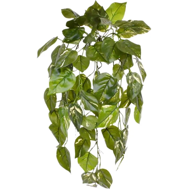 maxifleur Kunstplanten Pothos kunst hangplant deluxe 70cm - bont - FR - brandvertragend