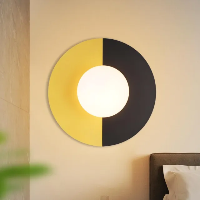 NETTLIFE Plafondlamp - E14 Fitting - zwart goud - 1-Lichts - Vintage Plafondverlichting - met Glas Lampkap - Metaal - voor Woonkamer | Slaafkamer | Keuken | Hal - Zonder Lichtborn - 28cm