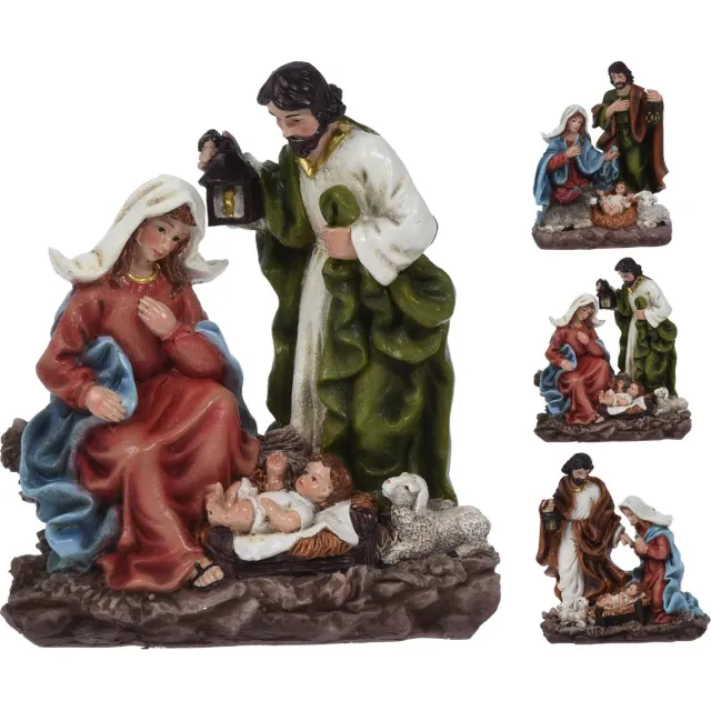 Nampook Kersttafereel 19 cm Transparant