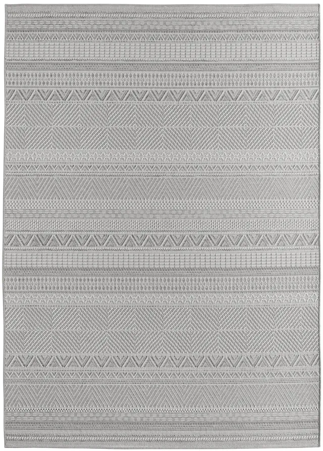 Dutch XXL Buitenkleed | Desert | Etnisch | Grijs | 240x340 cm | Buitentapijt | Tuintapijt