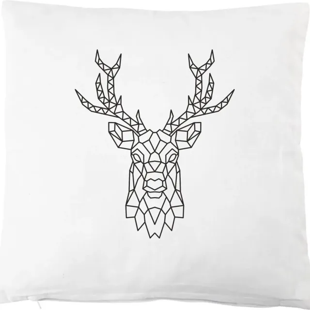 Rendier Kerstmis Kussenhoes - Zwart - 45x45 cm - Specialties By Eizook