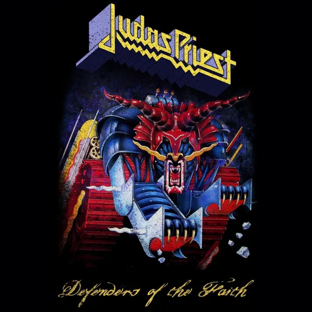 Razamataz Judas Priest Textiel Poster Flag Defenders Of The Faith Multicolours