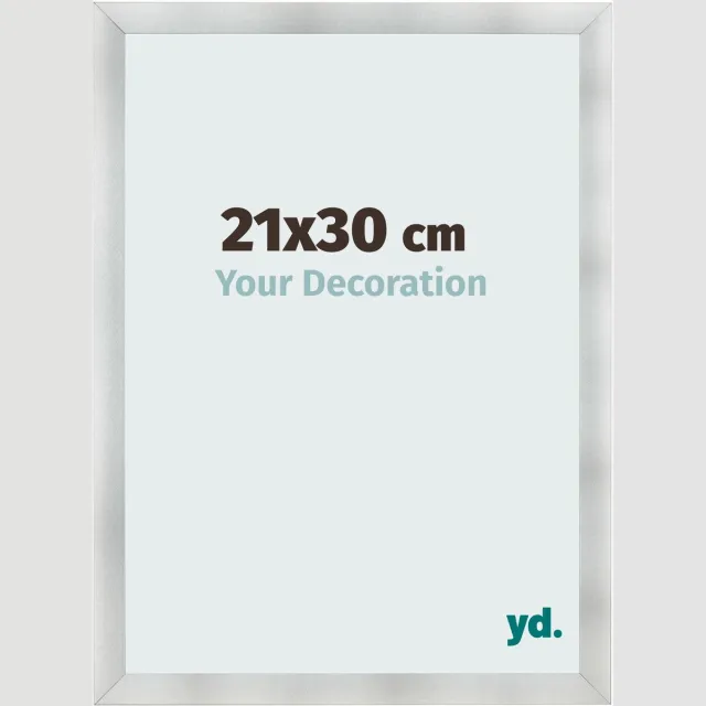 yd. Your Decoration - Fotolijst 21x30 cm - MDF - Aluminium Geborsteld - Pisa