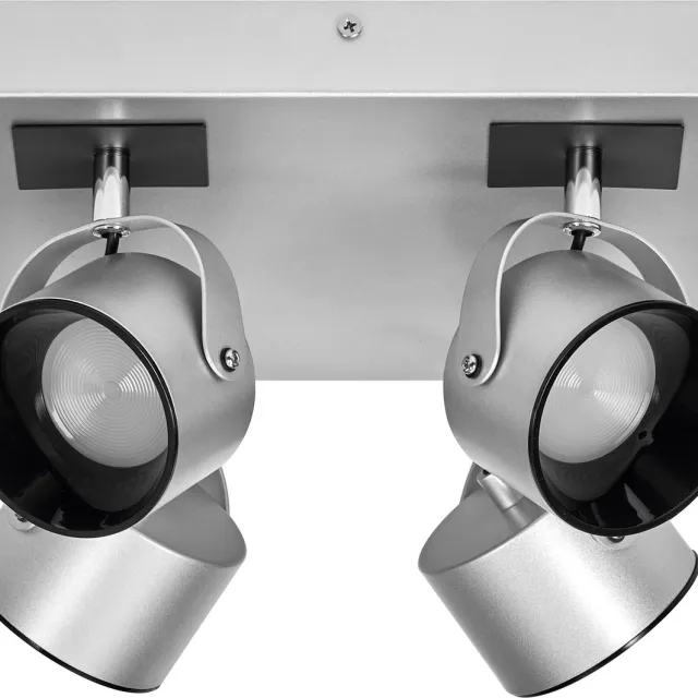 Osram DECOR SPOT JUPITER, 22W, 750lm, zilver, spot, verstelbare koppen, veelzijdig gebruik, interieurspot, warm witte lichtkleur, hoogwaardige optiek, eenvoudige installatie