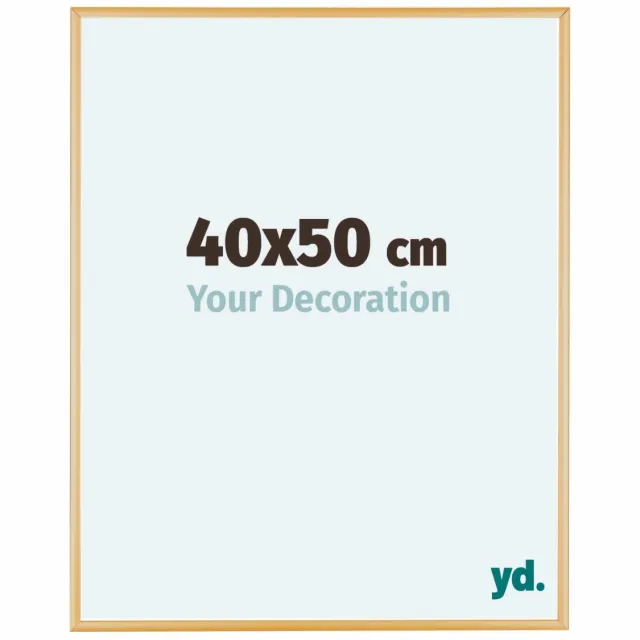 yd. Your Decoration - Fotolijst 40x50 cm - Aluminium - Goud Vintage - Kent