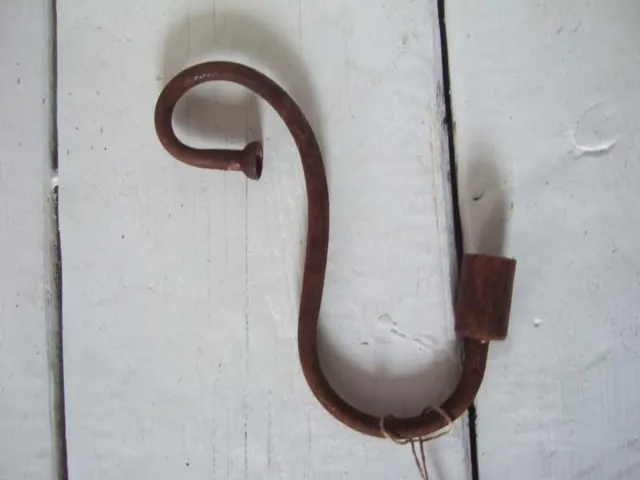 Stoer & Zo Hang kaarshouder roestige look roest bruin