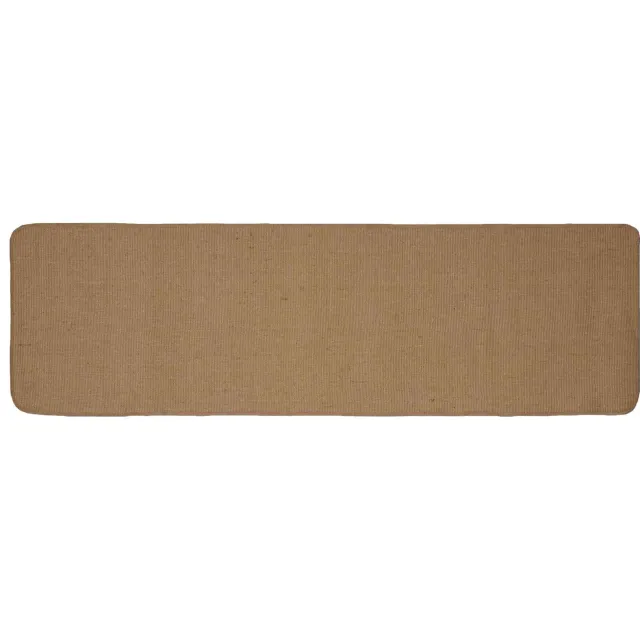 vidaXL Gebied Tapijt Licht Bruin 60 x 250 cm Jute
