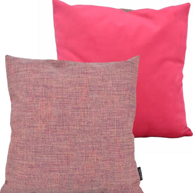 NOVÉE Picasso Paris Red Rose Kussenhoes | Velvet/Polyester | 45 x 45 cm Rood-Roze